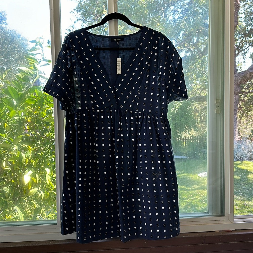 COPY - Madewell V-Neck Dolman Sleeve Mini Dress in XL